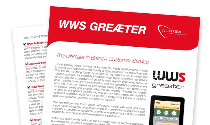Auriga - WWS Greaeter - Brochure
